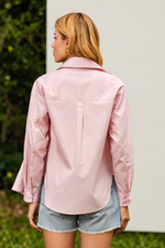 CAMISA MARINA - Rosa bebê
