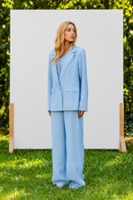 CONJUNTO CLOE - Azul Bebê (Blazer e Calça)
