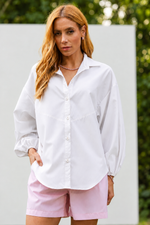 CAMISA BUFANTE MILA - Branco