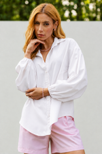 CAMISA BUFANTE MILA - Branco