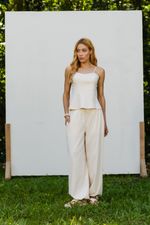 CONJUNTO BELLA - Risca Bege