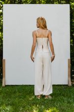 CONJUNTO BELLA - Risca Bege