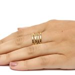 Anel Ninho Dourado