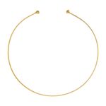Choker Aro Redondo Dourado