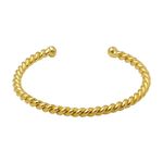 Bracelete Slim Torcido Dourado