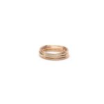 Kit Anéis Skinny Rings Dourado