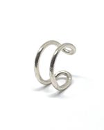Piercing Slim Duplo Prateado