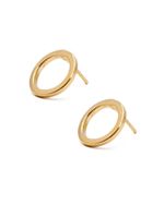 Brinco Círculo Mini Dourado