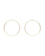 Brinco Argola Frontal Lisa Dourado