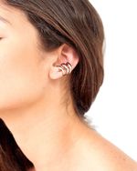 Piercing Três Fios Prateado