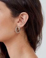 Piercing Slim Duplo Prateado