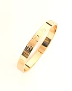 Bracelete Fenda Dourado