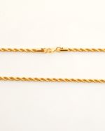 Colar DNA Grosso Dourado