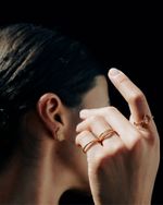 Kit Anéis Skinny Rings Dourado