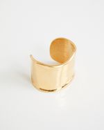 Bracelete Chapa Onda Dourado