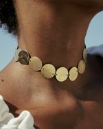 Choker Medalhas Fosca
