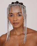 HeadPiece Franja Cristal