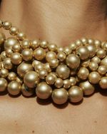 Gargantilha Maxi Pérola Gold