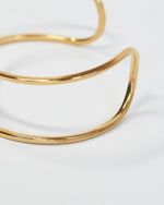 Bracelete Curva Dourado