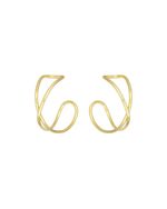 Brinco Argola X Mini Dourado