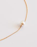 Colar Pérola Una Dourado