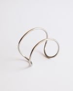 Bracelete Curva Bibi Prateado