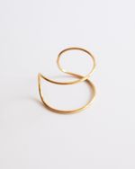 Bracelete Curva Bibi Dourado