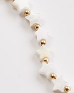 Colar Estrelinhas Madre Pérola 