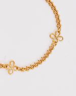Pulseira Trevo Dourada