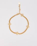 Pulseira Trevo Dourada