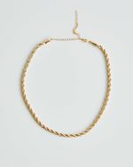 Colar DNA Grosso Dourado