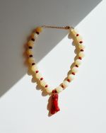 Colar Bolas + Coral