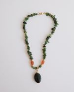 Colar Cascalho Origens – Jade verde
