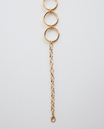 Cinto Multi Argolas Dourado