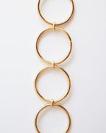 Cinto Maxi Argolas Dourado