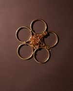 Cinto Maxi Argolas Dourado