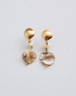 Brinco Shell Cascalho Dourado