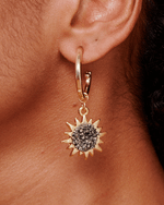 Argola Sol Pirita