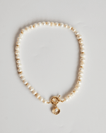 Colar Pérola Charm Concha