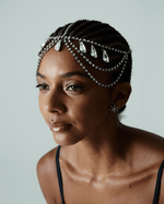 Head Piece Pedras Cristal