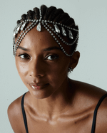 Head Piece Pedras Cristal