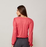 BLUSA MILOS ML - VERMELHO