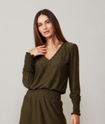 BLUSA BOULDER - VERDE MILITAR