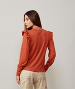 BLUSA BILBAO - FERRUGEM