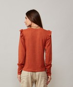 BLUSA BILBAO - FERRUGEM