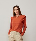 BLUSA BILBAO - FERRUGEM