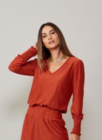 BLUSA BOULDER - FERRUGEM