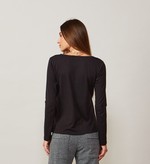 BLUSA MALAGA ML - PRETA