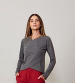 BLUSA KIEV ML - CINZA