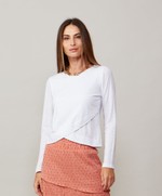 BLUSA KIEV ML - BRANCO